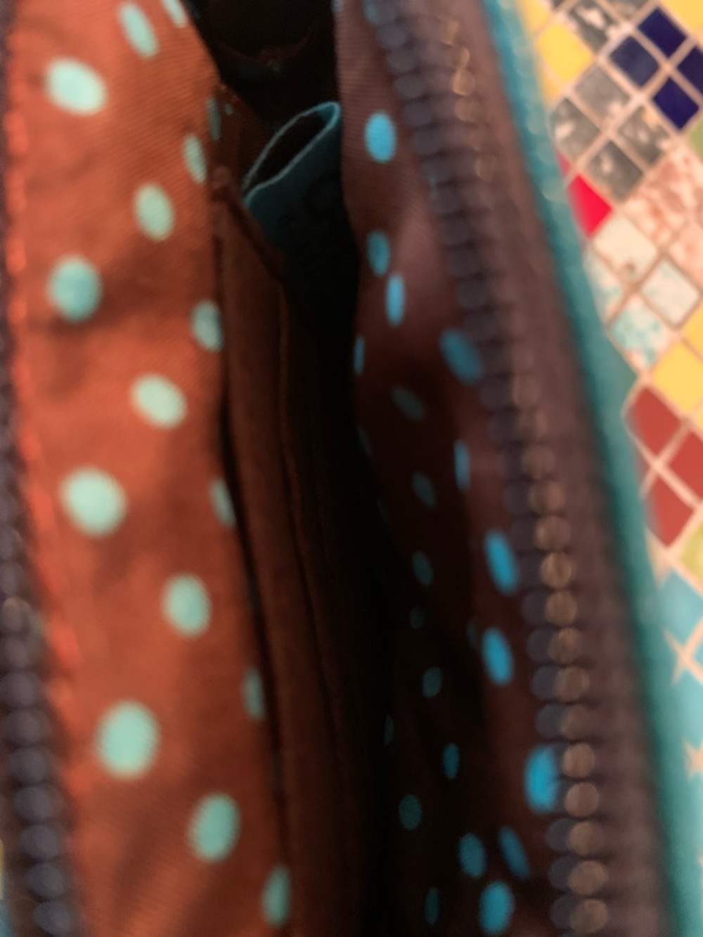 Chala Teal Convertible Crossbody with Flower Charm - Picture 9 of 11